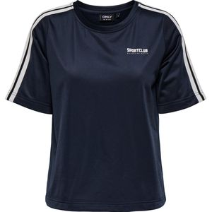 Sweatstof Top - O-hals - Korte Mouwen - Regular Fit - Zacht - Elastisch