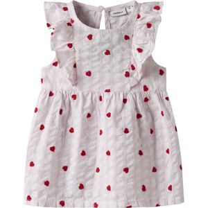 Name It - Nbffisina - Jurk - Light Lilac met Harten