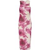 Only - Midi-Jurk - Allover Print - Ronde Hals - Zonder Mouwen