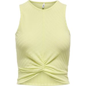 Onlsandy S/L Twist Top JRS, Pale Lime Yellow, XS