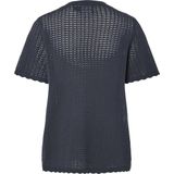 Pcscout - Gebreide Top - Ronde Hals - Korte Mouwen