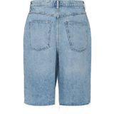 Denim Short - Blauw - Katoen - Relaxed Fit
