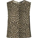 Pieces - Pcsalume Sl - Top - Wit - Dames