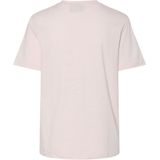 PIECES - Bedrukt T-shirt - Lichtroze - Katoen