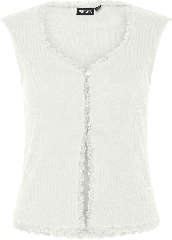 Pctirade - Rib Top - Mouwloos