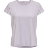 Only Play - Aubree - T-shirt - Paars-Multicolour - Korte Mouwen - Loose Fit