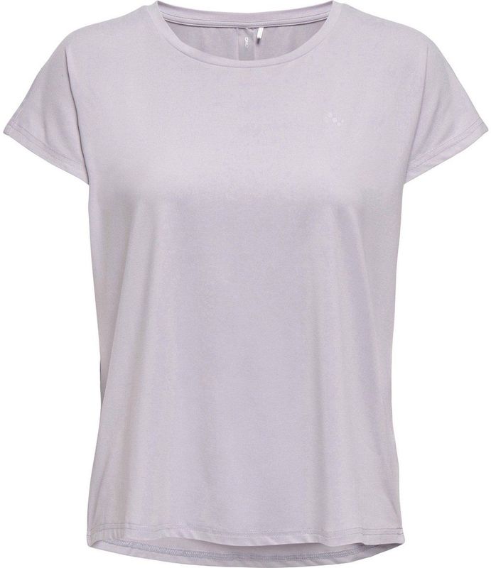 Only Play - Aubree - T-shirt - Paars-Multicolour - Korte Mouwen - Loose Fit