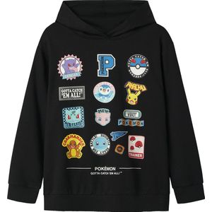 Pokémon - Hoodie - Blauw - Katoen/Polyester - Rubberprint