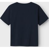 Superman - T-shirt - Blauw - Jersey - Rubberen Print