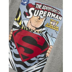 Superman - T-shirt - Blauw - Jersey