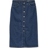 Rok - Trendy - Knoopsluiting - Mid Waist - Voorzakken