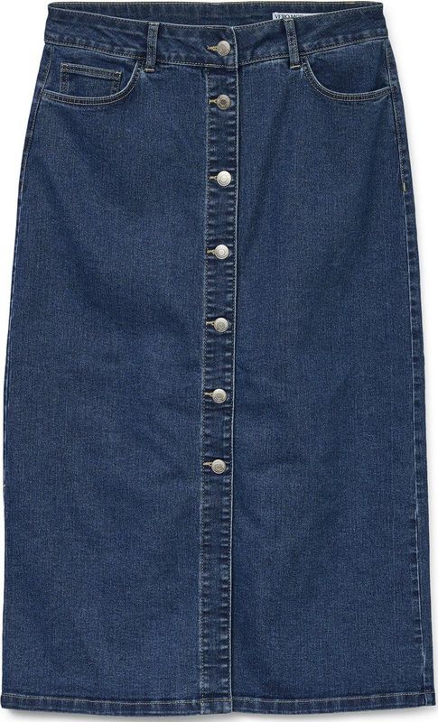 Rok - Trendy - Knoopsluiting - Mid Waist - Voorzakken