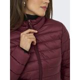 Only - Onltahia Lw Quilted Jacket - Damesjas - Cabernet