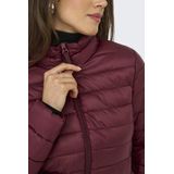 Only - Onltahia Lw Quilted Jacket - Damesjas - Cabernet