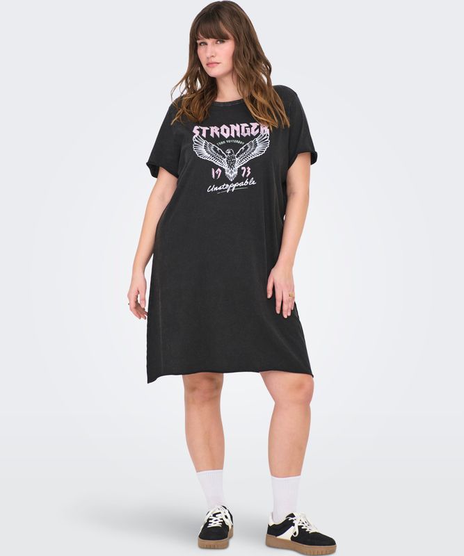 Carlucy - Korte Jurk - Knielengte - Regular Fit