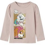 Paw Patrol - Top - Glitterprint - Jersey - Lange Mouwen - Ronde Hals