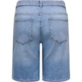 ONLY CARMAKOMA - Denim Shorts - Blauw - Hoogwaardige Denim - High Waist