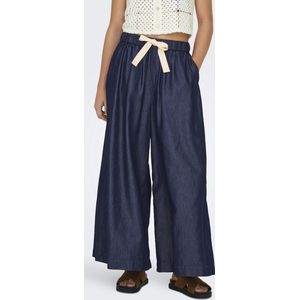 Jeans - High Waist Wide Leg Fit - Elastische Tailleband