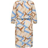ONLY CARMAKOMA - Midi-jurk - V-Hals - 3/4 Mouwen - Regular Fit