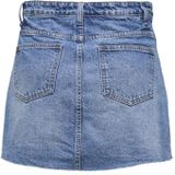 Spijkerrok - Blauw - Katoen - Mid Waist - Achterzakken en Voorzakken