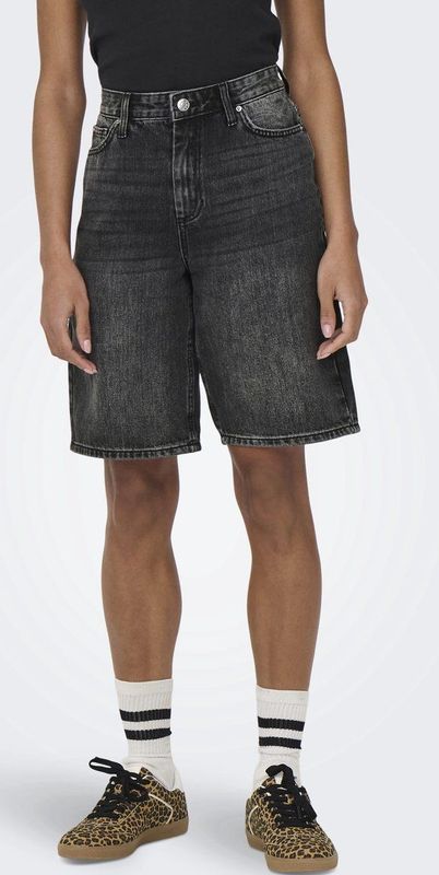 Only - Sonny - Korte Broeken - Hoge Taille - Denim