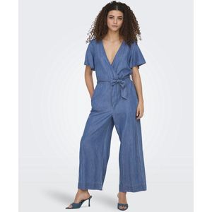 Only - Bea Hanna - Damesjumpsuit - Mêlee - Mix van Katoen en Lyocell