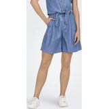 Only - ONLBEA HW LONG - Bermuda - Medium Blue Denim - Regular Fit