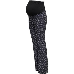 ONLY - Zwangerschapsbroek - Grafische Print - Polyester - Flared Pijp