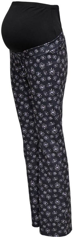 ONLY - Zwangerschapsbroek - Grafische Print - Polyester - Flared Pijp