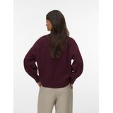 Vmboom - Pullover - Gebreide Trui - V-Hals - Lange Mouwen - Regular Fit