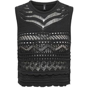 ONLY Dames Onlpaula Sl O-Neck Top KNT, zwart, XL