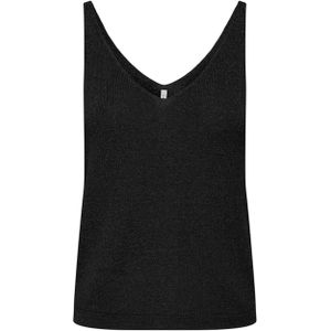 Onlshina Sl KNT Top à paillettes, Noir, M