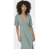 ONLY - ONLSTAR LIFE MIA MAXI DRESS - Dames - Mini Jurken - Steel - Geweven Stof