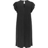 ONLY CARMAKOMA - Midi-jurk - Katoen - Regular Fit - Tot aan de Enkel - Korte Mouwen