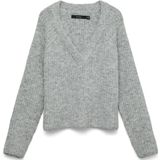 Vmnovah - Gebreide Pullover - V-Hals - Lange Mouwen - Regular Fit