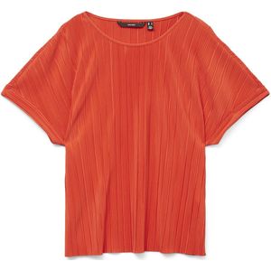 Vero Moda - T-shirt - Fiery Red - 100% Gerecycled Polyester