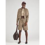 Jas - Gespreide Kraag - Lange Mouwen - Knoopsluiting - Tussenjas