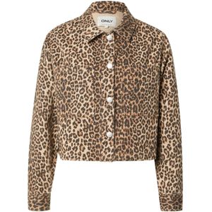 Jas - Gespreide Kraag - Lange Mouwen - Knoopsluiting - Tussenjas