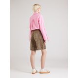 Onlnaomi - High Waist Bermuda Shorts - Blauw - Katoen - Regular Fit