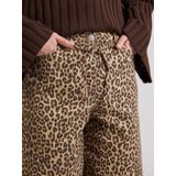 Onlnaomi - High Waist Bermuda Shorts - Blauw - Katoen - Regular Fit