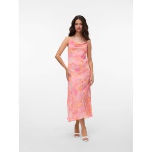 VERO MODA - Zomerjurk - Roze - Mouwloos - Ronde Hals