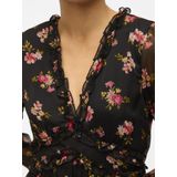 Vero Moda - Smilla - Mini-jurk - All-over Motief - Chiffon