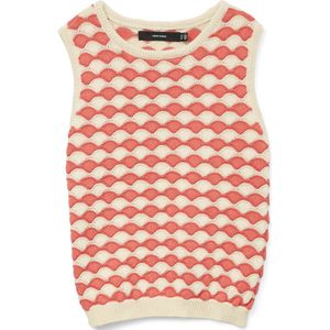 VERO MODA - CARRY - Tricot Top - Zwart - Katoen/Polyester