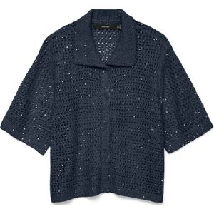 Vero Moda - Vmleilani - Blazer - Navy - Polyester/Acryl