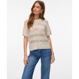 Pullover - Groen - Gebreid - Pailletten Detail