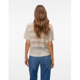 Pullover - Groen - Gebreid - Pailletten Detail