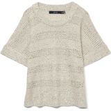 Pullover - Groen - Gebreid - Pailletten Detail