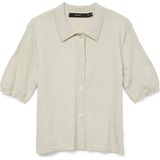 Vmhappyshine - Gebreide Polo - Pullover