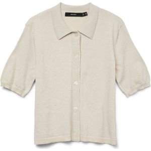 Vmhappyshine - Gebreide Polo - Pullover