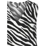 Vero Moda - Vmeasy Joy - Mouwloze Top - Birch/Zebra - Dames